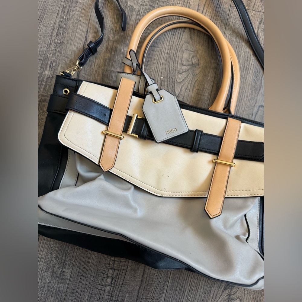 Reed Krakoff Boxer Belted Large Satchel Bag - Picture 6 of 9